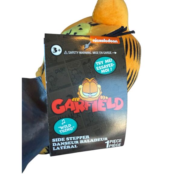 Gemmy Garfield Halloween Vampire Side Stepper 12” NWT - Picture 6 of 7